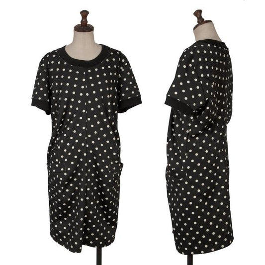 JUNYA WATANABE COMME des GARCONS Dot Black Off-White Blouse Size M