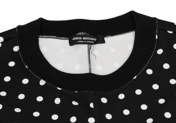 JUNYA WATANABE COMME des GARCONS Dot Black Off-White Blouse Size M