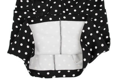 JUNYA WATANABE COMME des GARCONS Dot Black Off-White Blouse Size M