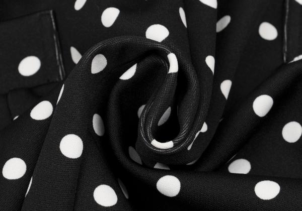 JUNYA WATANABE COMME des GARCONS Dot Black Off-White Blouse Size M
