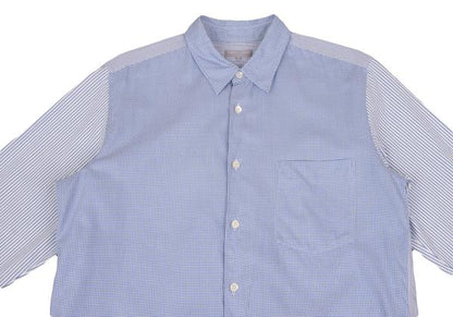 COMME des GARCONS HOMME Houndstooth Shirt White Size M