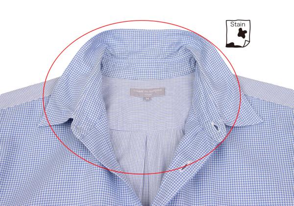 COMME des GARCONS HOMME Houndstooth Shirt White Size M