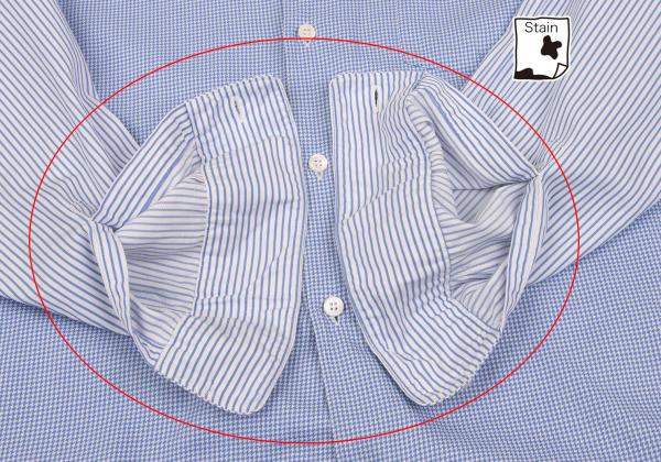 COMME des GARCONS HOMME Houndstooth Shirt White Size M