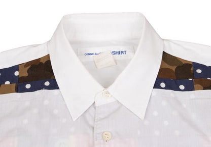 COMME des GARCONS SHIRT 11SS Haruo Shirt White Size XS