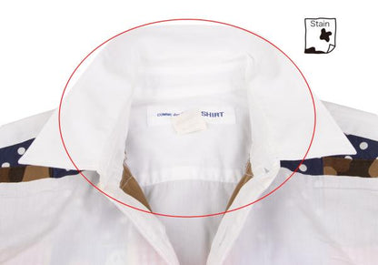 COMME des GARCONS SHIRT 11SS Haruo Shirt White Size XS