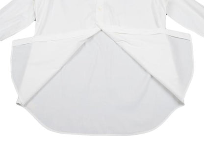 PRADA Cotton Stretch Regular Collar Shirt Off-White Size 37