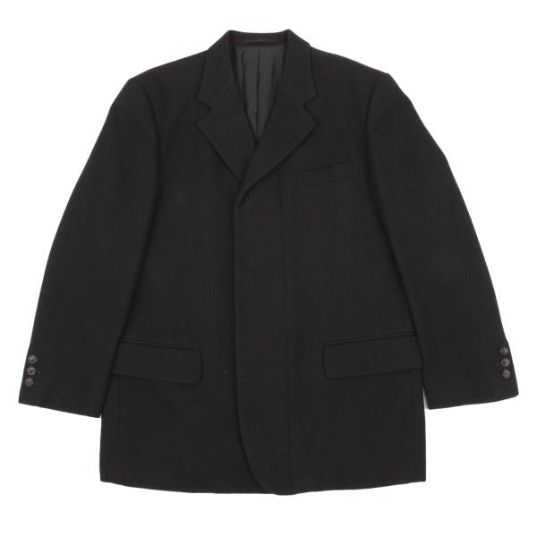 COMME des GARCONS HOMME Wool Fly-Front Blazer Black Size S