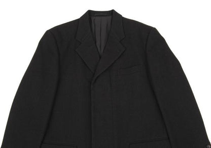 COMME des GARCONS HOMME Wool Fly-Front Blazer Black Size S