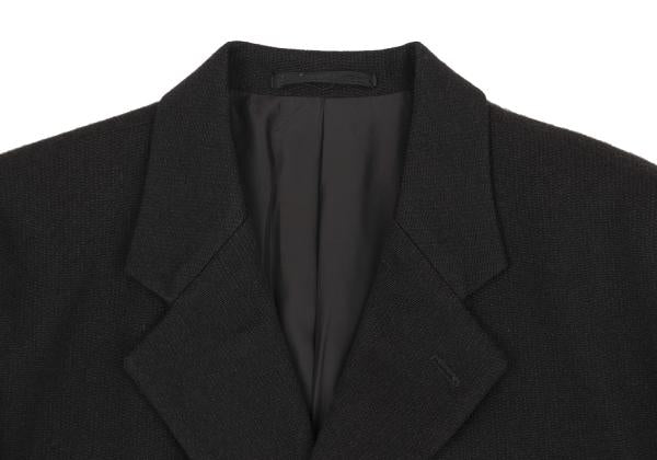 COMME des GARCONS HOMME Wool Fly-Front Blazer Black Size S