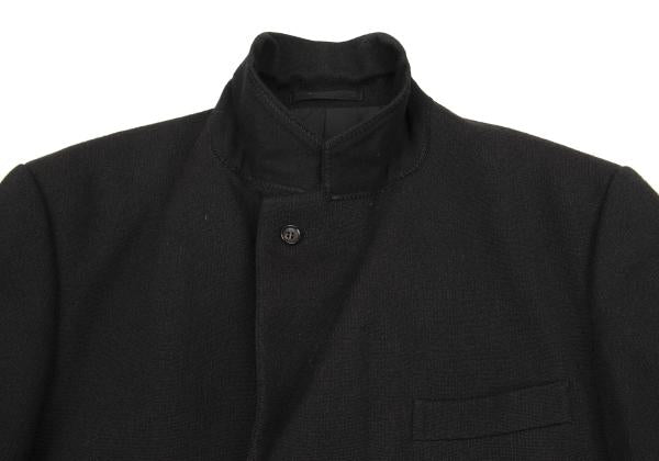 COMME des GARCONS HOMME Wool Fly-Front Blazer Black Size S