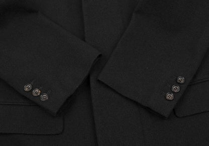 COMME des GARCONS HOMME Wool Fly-Front Blazer Black Size S