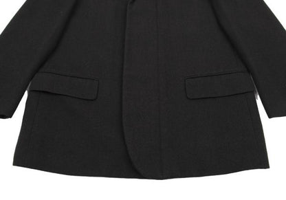 COMME des GARCONS HOMME Wool Fly-Front Blazer Black Size S