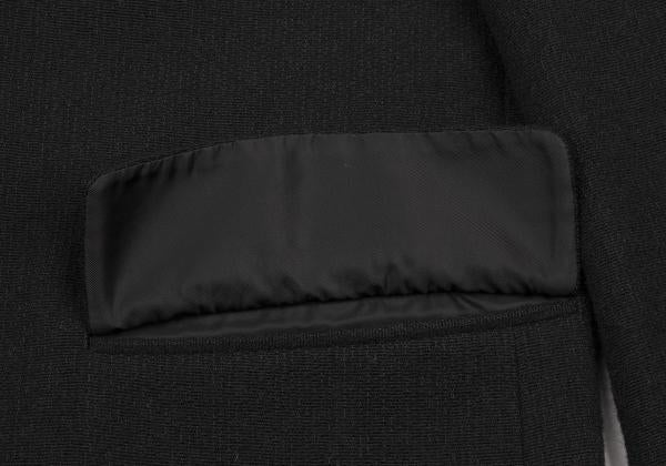 COMME des GARCONS HOMME Wool Fly-Front Blazer Black Size S