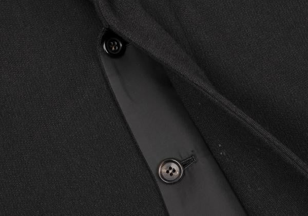 COMME des GARCONS HOMME Wool Fly-Front Blazer Black Size S
