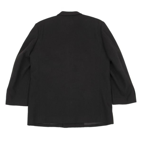 COMME des GARCONS HOMME Wool Fly-Front Blazer Black Size S