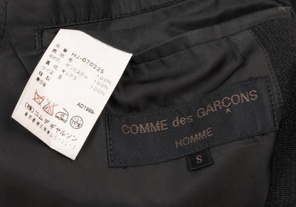 COMME des GARCONS HOMME Wool Fly-Front Blazer Black Size S