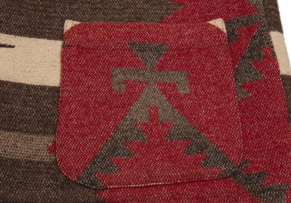 RALPH LAUREN COUNTRY Concho Navajo Jacket Red Size L
