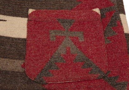 RALPH LAUREN COUNTRY Concho Navajo Jacket Red Size L