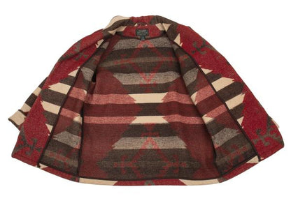 RALPH LAUREN COUNTRY Concho Navajo Jacket Red Size L