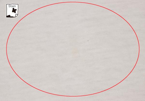 Y's for men Cotton Panel Design T-Shirt White Size 3
