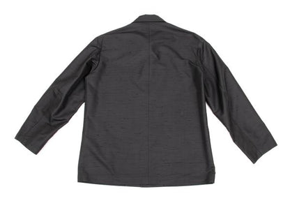 Y's for men Poly-Silk Nep Shirt Jacket Charcoal Size 2