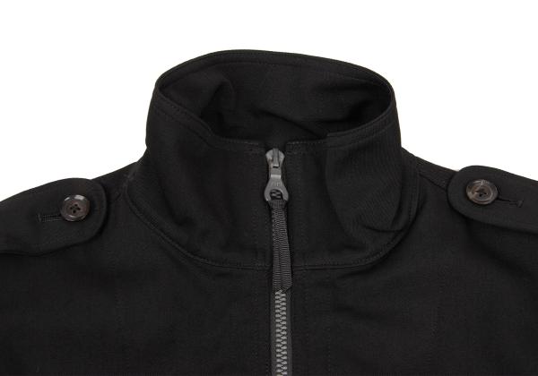 Y's for men Wool Gabardine Riri Zip Jacket Black Size 3