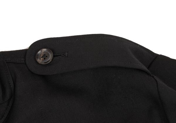 Y's for men Wool Gabardine Riri Zip Jacket Black Size 3