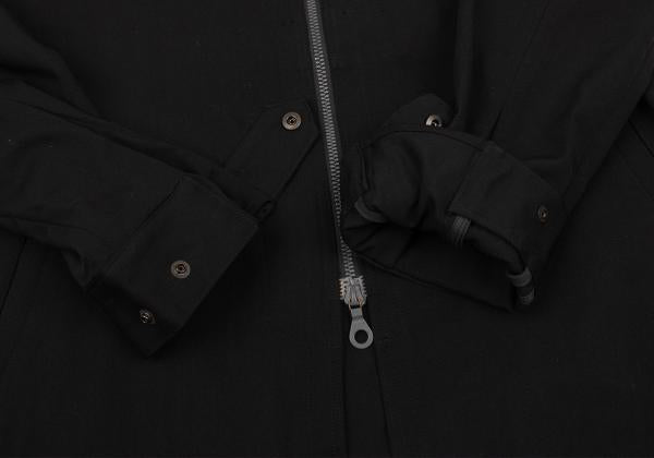 Y's for men Wool Gabardine Riri Zip Jacket Black Size 3