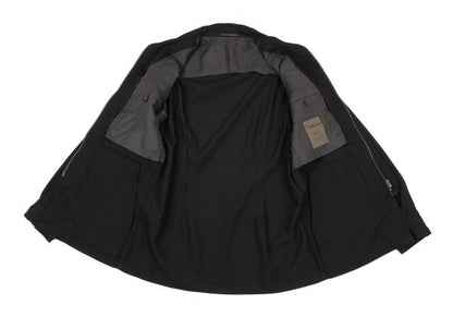 Y's for men Wool Gabardine Riri Zip Jacket Black Size 3