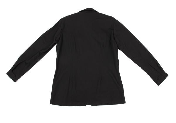 Y's for men Wool Gabardine Riri Zip Jacket Black Size 3