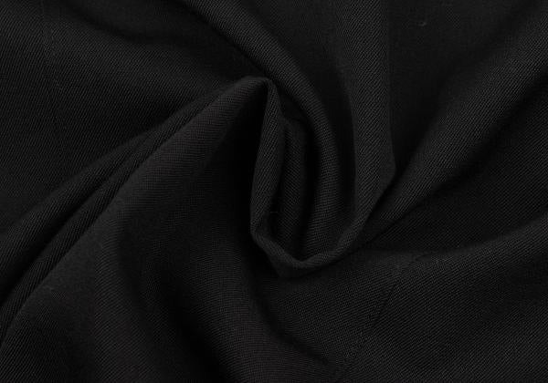 Y's for men Wool Gabardine Riri Zip Jacket Black Size 3