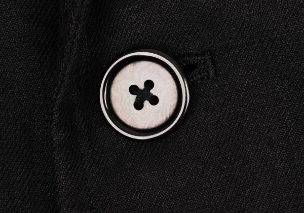 Y's for men Linen Mixed Material Blazer Black Size 3