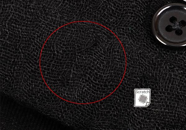 Y's for men Linen Mixed Material Blazer Black Size 3