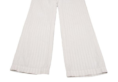 Y's for men Cupro Cotton Stripe Pants Off-White Size 2