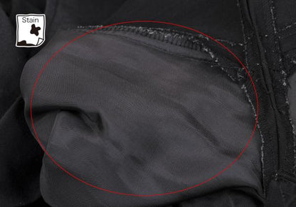 Y's for men Wool Nylon Blend Tuck Pants Black Size S