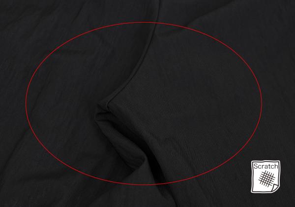 Y's for men Wool Nylon Blend Tuck Pants Black Size S