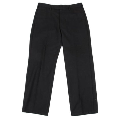 Y's for men Wool Nylon Brushed Pants Black Size 3
