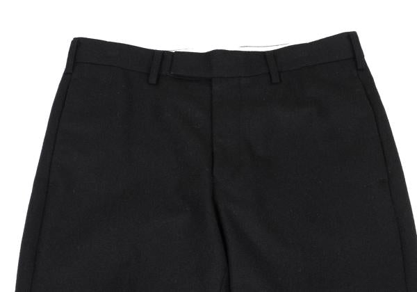 Y's for men Wool Nylon Brushed Pants Black Size 3