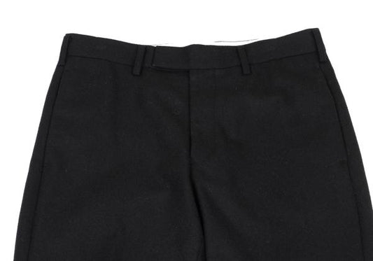Y's for men Wool Nylon Brushed Pants Black Size 3