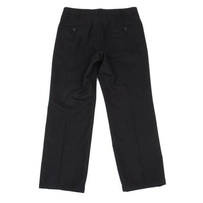 Y's for men Wool Nylon Brushed Pants Black Size 3