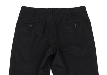 Y's for men Wool Nylon Brushed Pants Black Size 3