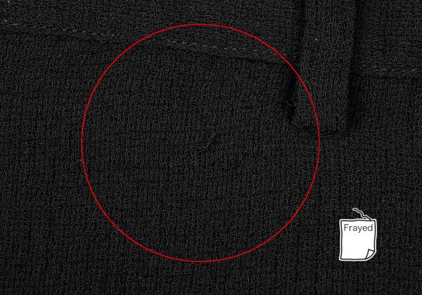 Y's for men Wool Wrinkle Knit Pants Black Size S