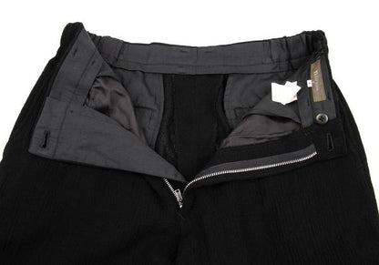 Y's for men Wool Wrinkle Knit Pants Black Size S
