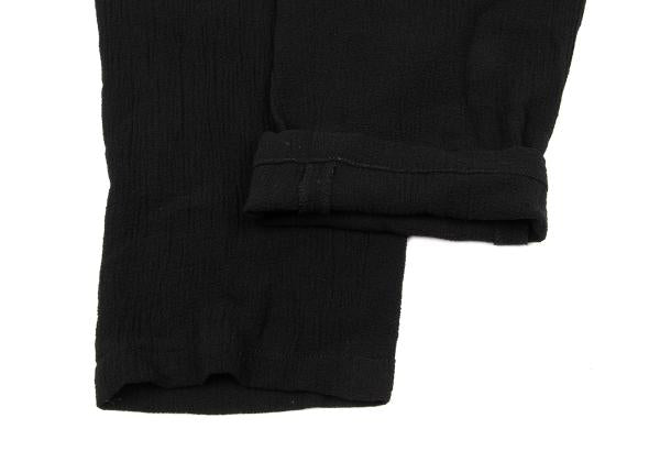 Y's for men Wool Wrinkle Knit Pants Black Size S