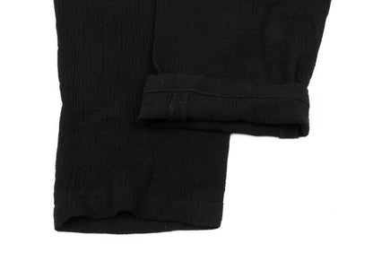 Y's for men Wool Wrinkle Knit Pants Black Size S