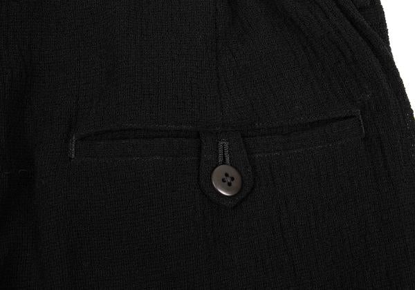 Y's for men Wool Wrinkle Knit Pants Black Size S