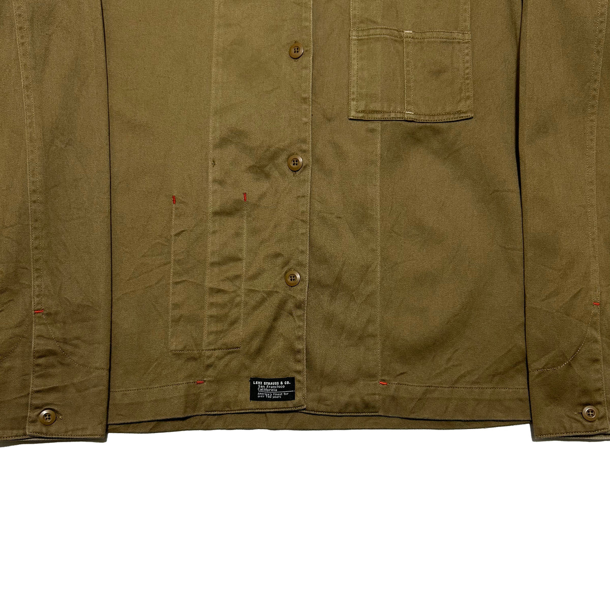 LEVIS 2000s All Duty Cotton Jacket Khaki Size L