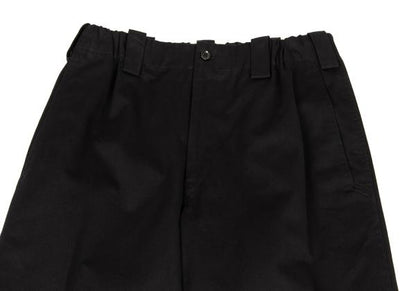 Y's for men Cotton Twill Wide Pants Black Size 3