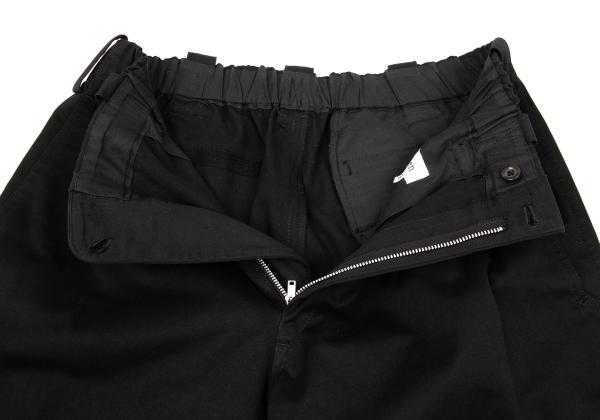Y's for men Cotton Twill Wide Pants Black Size 3