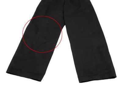 Y's for men Cotton Twill Wide Pants Black Size 3